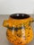 Vintage German Orange Ceramic Studio Pottery Vase from Marei Ceramics, 1970s For Sale - Image 13 of 18