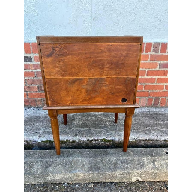 Vintage Regency Style 2 Tier Nightstand For Sale - Image 11 of 12