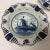 Lovely Delft blue and white petite pair of ashtrays/catchalls. These will add just that right touch of blue on a table, or...