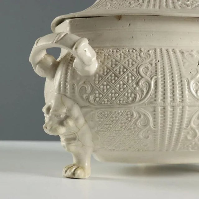 Tureen with Oval Plate in Earthenware For Sale - Image 6 of 12