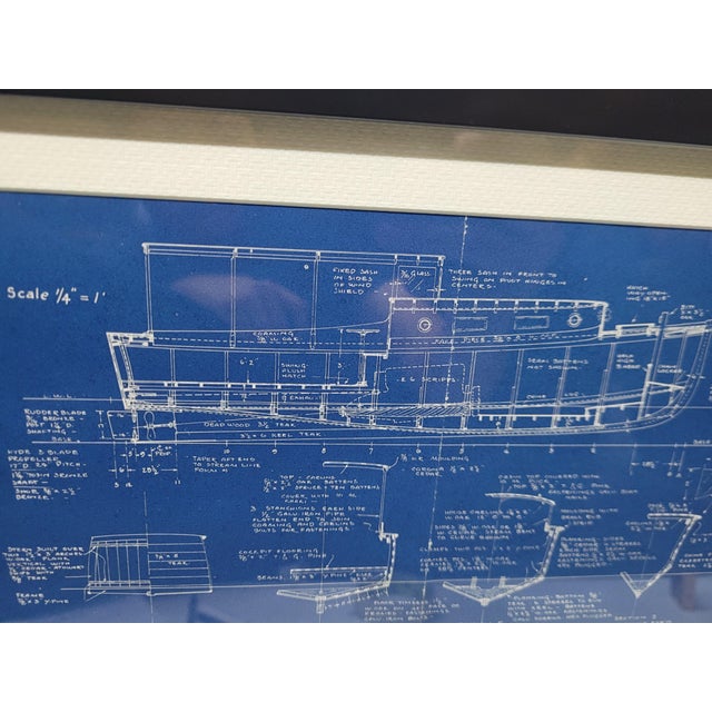 Boat Blueprint of the "Cabrilla" from Motor Boating Publications For Sale - Image 11 of 12