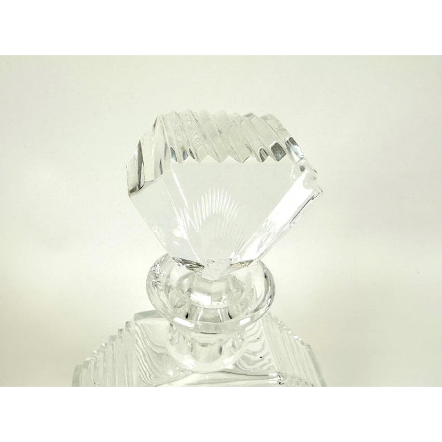 Art Deco Carafe from Pangratz Bleikristall, 1930s For Sale - Image 6 of 7