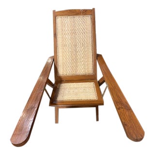 Late 19th Century Anglo-Colonial Plantation/ Planters Chair For Sale