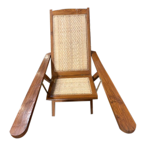 Late 19th Century Anglo-Colonial Plantation/ Planters Chair