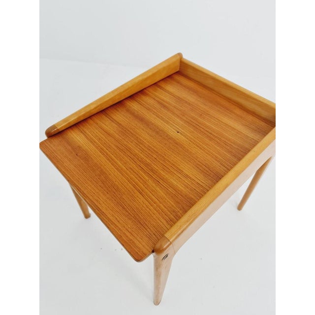 Mid-Century Danish Teak and Oak Side Tables from Kurt Østervig, 1960s For Sale - Image 10 of 11