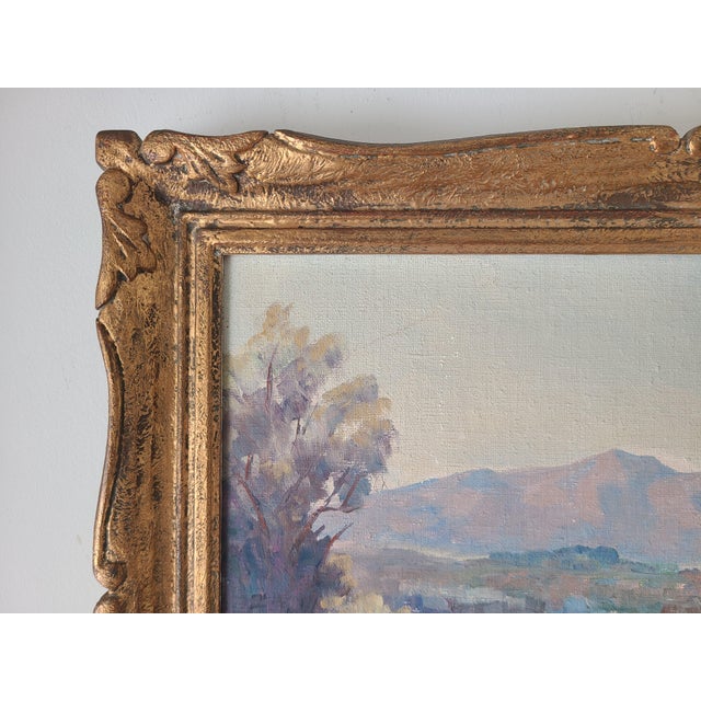 Norman Hart 1940s Palm Springs California Desert Oil Painting For Sale - Image 9 of 16