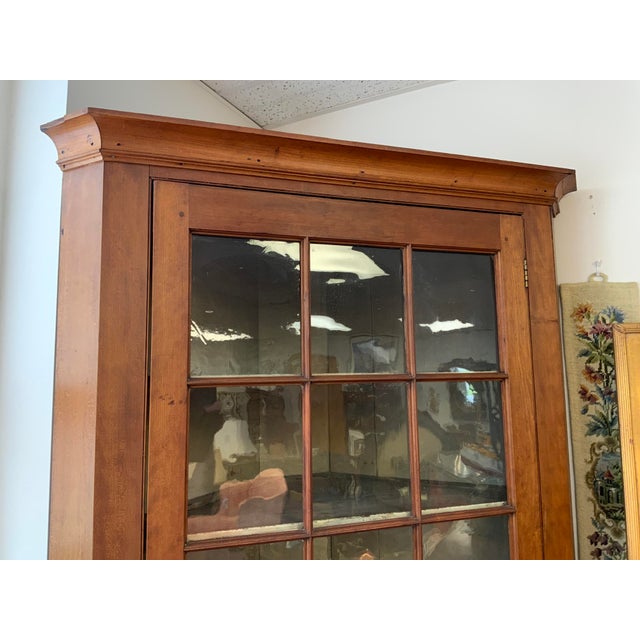 Traditional 19th Century Corner Cabinet For Sale - Image 3 of 15