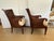 2000 - 2009 Double Caned Hickory Chair Regency Style Chairs by Mark Hampton -a Pair For Sale - Image 5 of 7