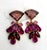 Modern 1950s Juliana D & E Polished Crystal Dangle Earrings - 2 Pieces For Sale - Image 3 of 8