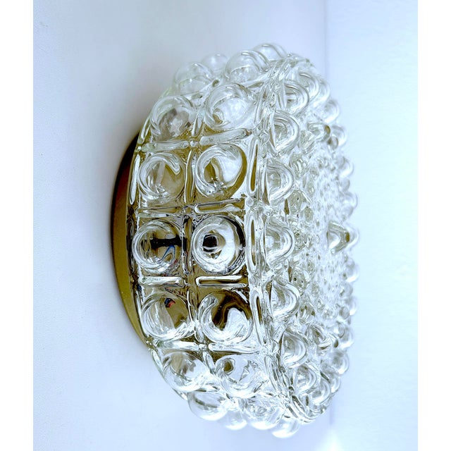 Vintage Bubble Glass Flush Mount from Erco, 1970s For Sale - Image 12 of 17
