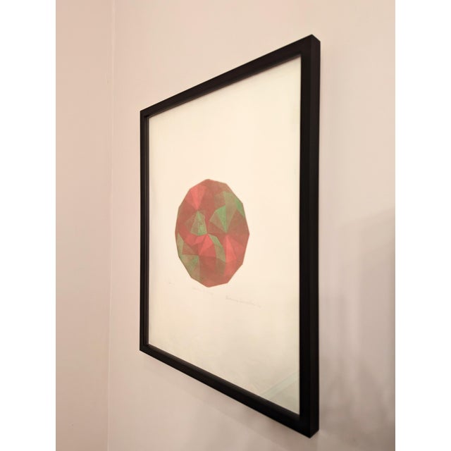 Berenice Benjelloun, Rotation of Three, 1972, Print, Framed For Sale - Image 6 of 6