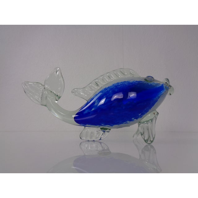 Italian Murano Glass Fish by Fratelli Toso, Italy, 1960s For Sale - Image 15 of 15