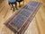 19th Century Persian Bidjar Runner, Hand-Knotted Wool, Allover Paisley Pattern, Blue & Red, 3x9 For Sale In Chicago - Image 6 of 14