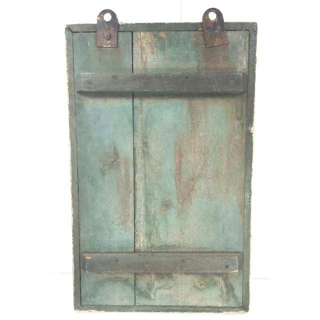 Wood Antique 1852 Outdoor Painted Sign Rickett's Stone House Clemuel Ricketts Mansion Pennsylvania For Sale - Image 7 of 7
