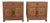 Taiwanese Walnut Cubic Side Tables/Nighstands by Ricardo Lynn - A Pair For Sale