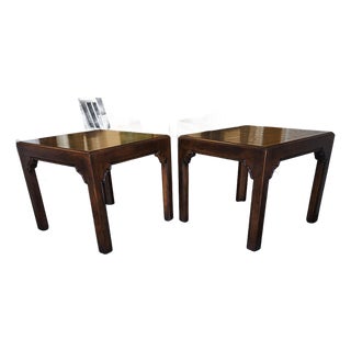 1970s Henredon Four Centuries French Country Side Tables - A Pair For Sale
