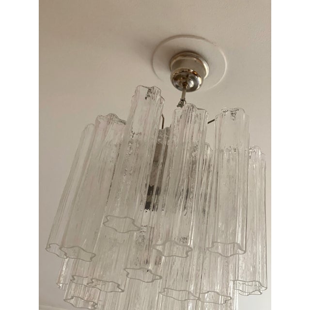 Murano Glass Tronchi Chandeliers, Set of 2 For Sale - Image 11 of 14