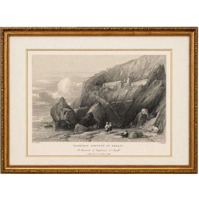 After W. L. Leitch, Amalfi Coast, 1838, Engraving For Sale - Image 10 of 10