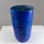 Description Vase signed A. Galati, made of glazed ceramic in shades of deep blue and turquoise. The body has a tall and...