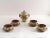 Cups with Container in Glazed Ceramic, 1920s, Set of 5 For Sale - Image 15 of 15
