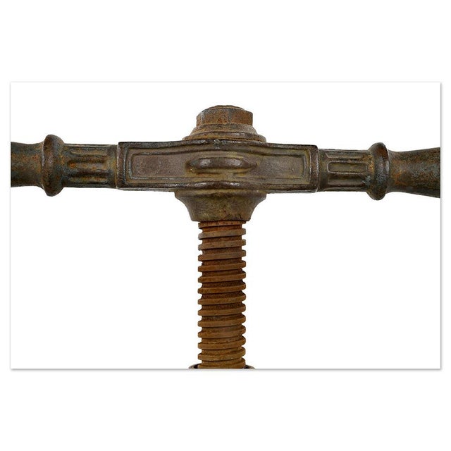 Cast Iron Binding Press For Sale - Image 4 of 6