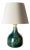 Blue Ceramic Table Lamp, France, 1970s For Sale