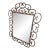 Wrought Iron Mirror For Sale