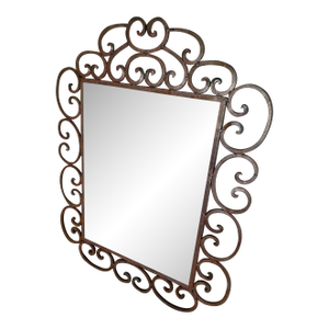 Wrought Iron Mirror