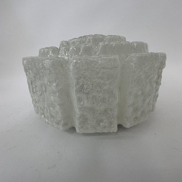 Vintage Flush Mount from Limburg Glashütte, 1970s For Sale - Image 4 of 5