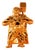 Orange Resin Hammer Kong from Richard Orlinski For Sale