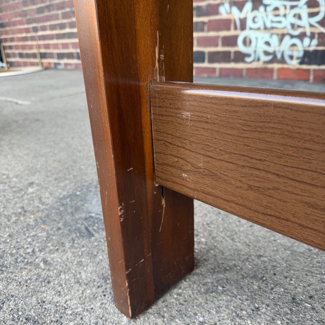 American of Martinsville Full Size Bed Frame Mid Century Modern For Sale - Image 10 of 11