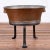 Traditional Swedish Copper Washtub on Wrought Stand, C.1890 For Sale - Image 3 of 9