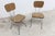 Formica Chairs with Brown Eiffel Legs, 1970s, Set of 2 For Sale - Image 11 of 15