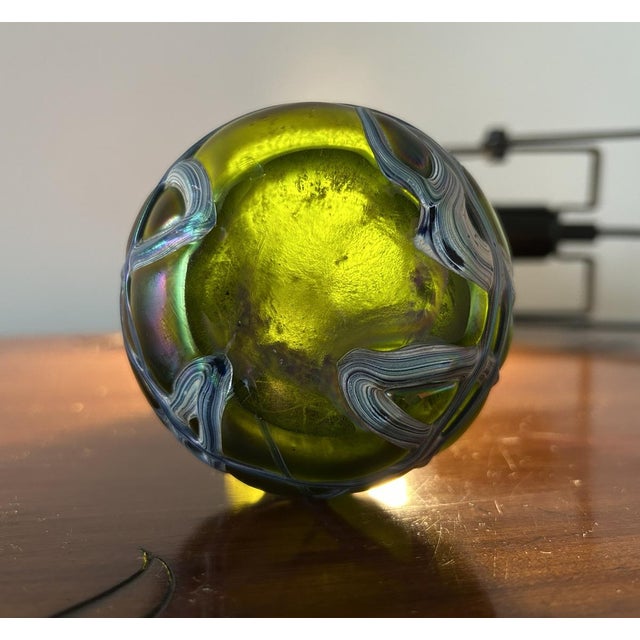 Art Nouveau Favrille Blown Glass Vase from Pallme König, Austria, 1920s For Sale - Image 13 of 16