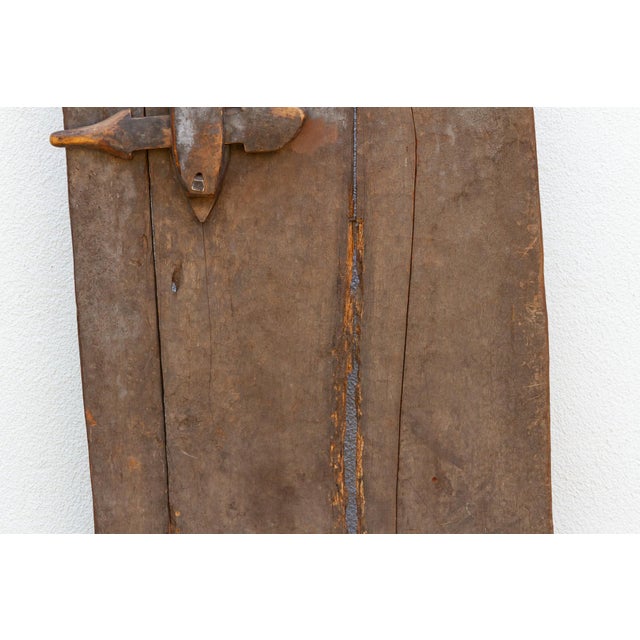19th Century Rare Authentic Bamana Guardian African Door For Sale - Image 5 of 8