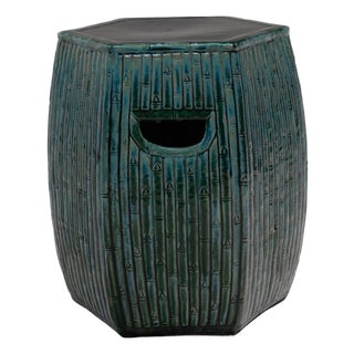 Chinese Bamboo Grove Garden Stool For Sale