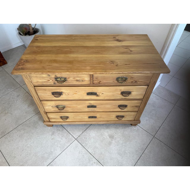 Art Nouveau Chest of 4 Drawers, 1890s For Sale - Image 10 of 14