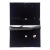 Contemporary Abstract High Gloss Lacquer, Marinage/Paper "Black River #41" by Harald Kröner For Sale