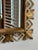 1960 Italian Hollywood Regency Giltwood Mirror With Hand-Carved Geometric & Floral Frame For Sale - Image 13 of 13