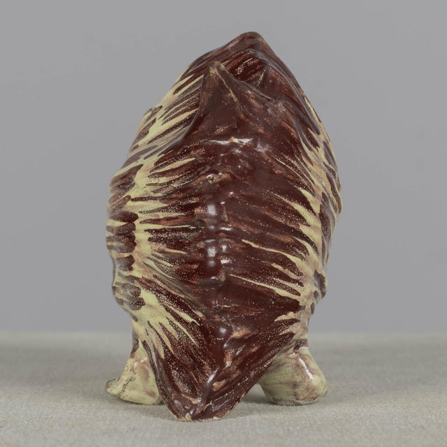 19th Century French Blois Faience Porcupine Figurine For Sale - Image 10 of 12