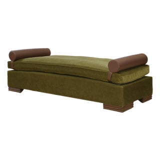 Daybed in the style of Eugène Printz, 1940s For Sale
