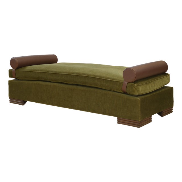 Daybed in the style of Eugène Printz, 1940s For Sale