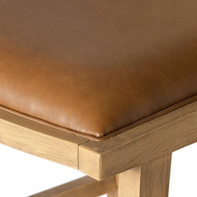 Contemporary Four Hands Sage Dining Counter Stool, Butterscotch For Sale - Image 3 of 13
