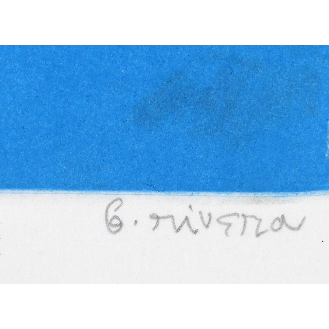 Untitled - Abstract Rivera, Gustavo Year: 1980 Etching with Aquatint, signed in pencil Size: 30 x 22.5 in. (76.2 x 57.15 cm)