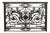 Neoclassical Wrought Iron Console With Belgian Bluestone For Sale