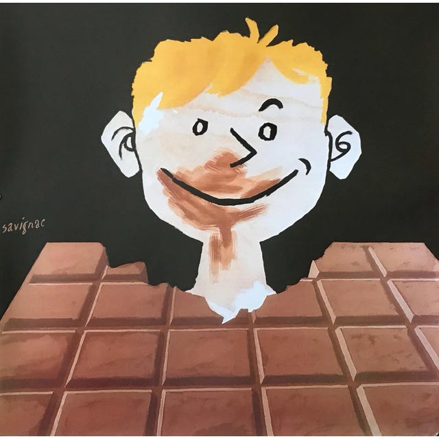 2007 French Advertising Poster, Chocolat (Re-Issue) For Sale - Image 6 of 7