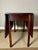 18th C. Solid Mahogany Topped Georgian Drop-Leaf Gate-Leg Table For Sale - Image 4 of 14