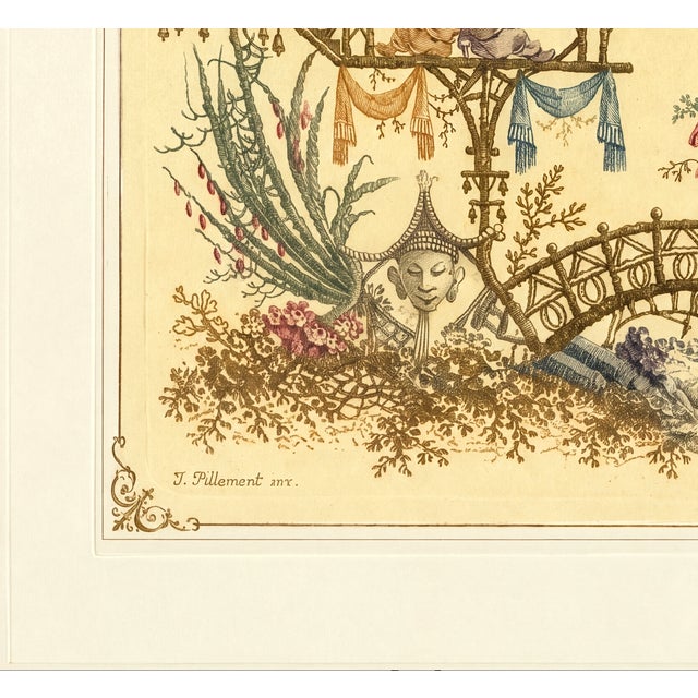 Atelier Aria Lumae Jean Pillement Anne Allen Chinoiserie Antique Restored Gallery Board Print 16 X 24on Archival Hahnemuhle German Etching Paper For Sale - Image 4 of 15
