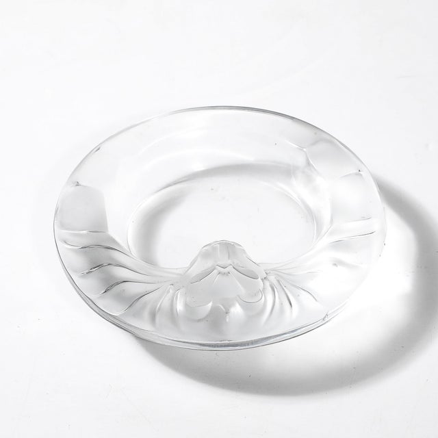 Vintage Lalique Tete De Lion Glass Dish For Sale - Image 12 of 15