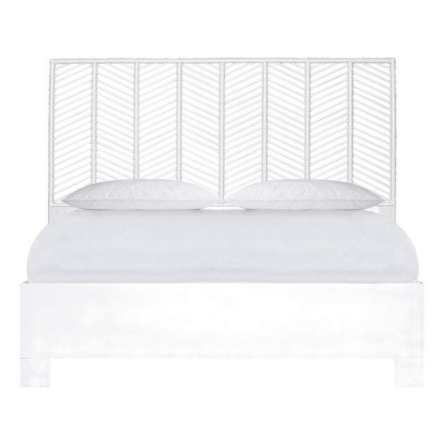 Liam Standard Bed King - White For Sale